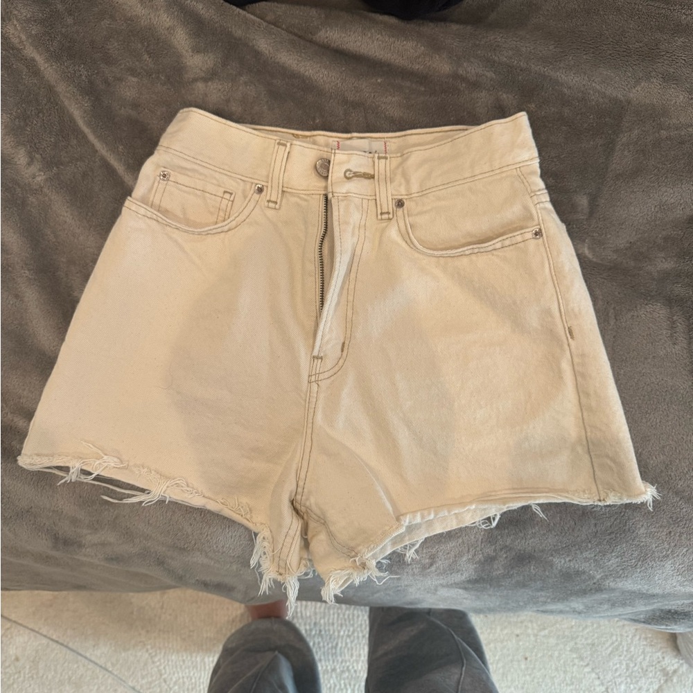 BDG Women's Tan Denim Shorts